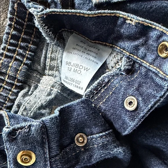 Wrangler 12 Month Indigo Blue Jeans - Picture 4 of 5